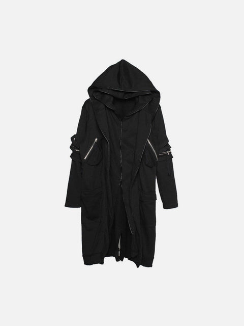 Dark Wizard Cloak Double Hooded Coat - Anagoc