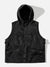 Multi Pockets Zip Up Hooded Tactical Vest - Anagoc