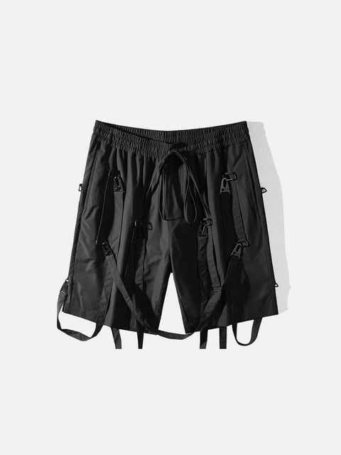 Functional Ribbons Nylon Shorts - Anagoc