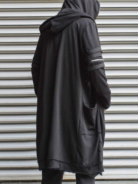 Dark Wizard Cloak Double Hooded Coat - Anagoc