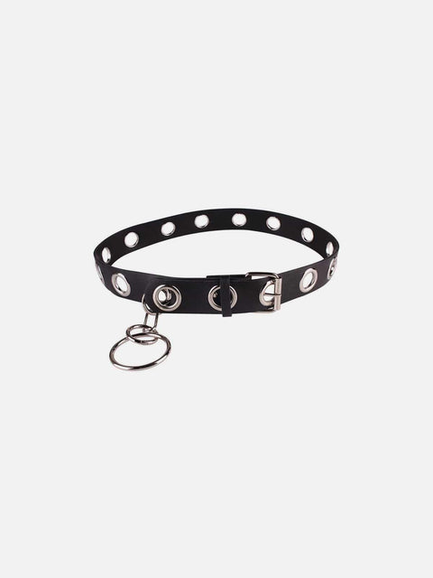 Punk Personalized Chain Rivet Decoration Belt - Anagoc