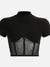 Translucent Short Sleeve T Shirt - Anagoc