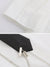 Gothic Tie Chain Clip Short Sleeve Shirt - Anagoc