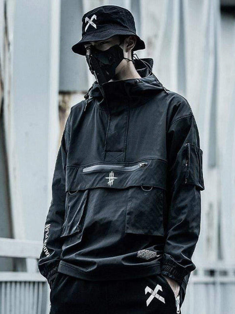 Techwear Functional Reflective Combat Jacket - Anagoc