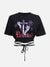 Gothic Cross Short Sleeve T Shirt - Anagoc