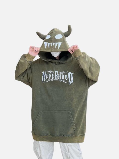 "Never Hood" Devil Hoodie - Anagoc