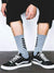 Striped Skateboard Socks 1PC - Anagoc
