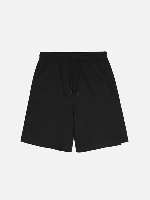 "Blackwork" Bat Wings Shorts - Anagoc