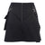 Dark Punk Irregular Pockets Skirt - Anagoc