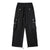 Zipper Pockets Drawstring Pants - Anagoc