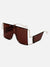 Futuristic Y2K Punk Double Rivet Glasses - Anagoc