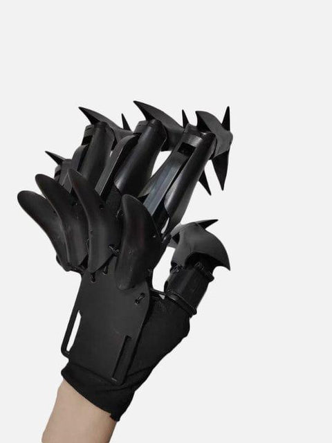 Detachable Knuckle Hand Claws Mechanical Gloves - Anagoc